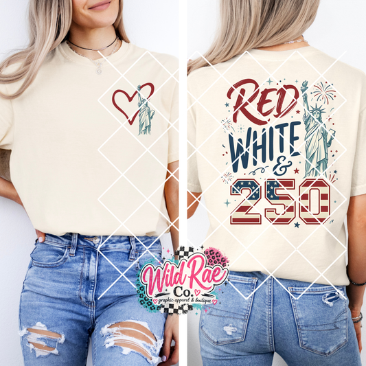 Red White & 250