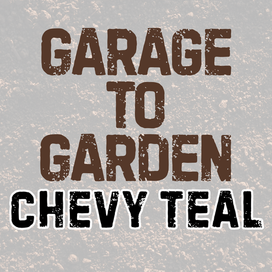CHEVY TEAL | GARAGE TO GARDEN