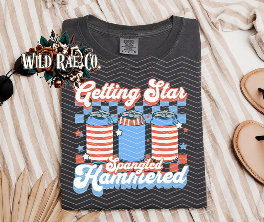 STAR SPANGLED HAMMERED  | 4OJ DROP
