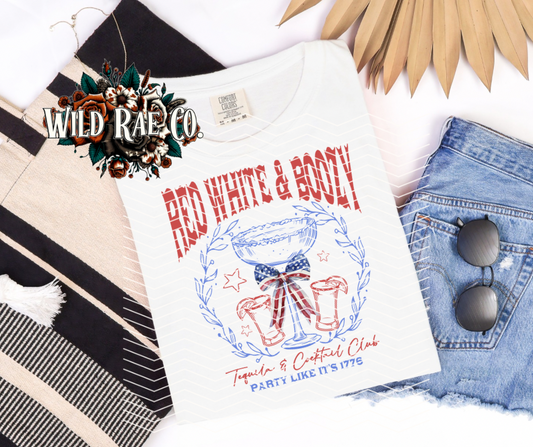 RED WHITE + BOOZY | 4OJ DROP