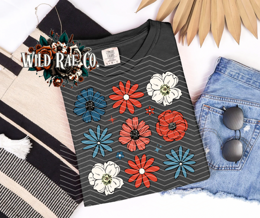 PATRIOTIC FLOWERS | 4OJ DROP