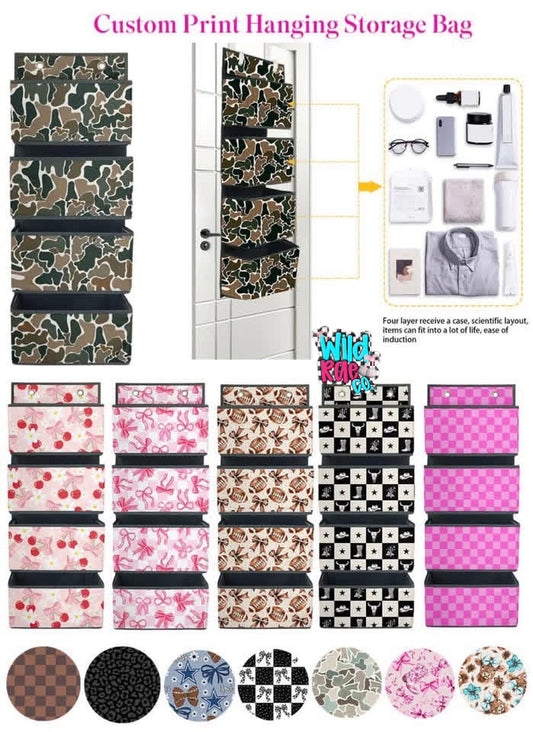 Custom Print Hanging Storage Bag