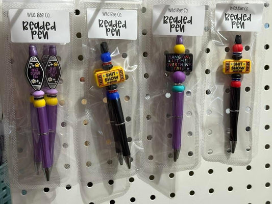 BEADED PEN
