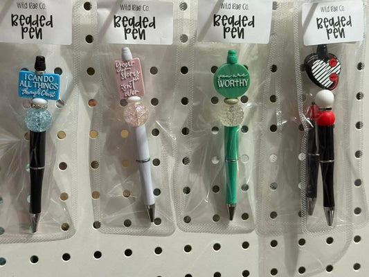 BEADED PEN