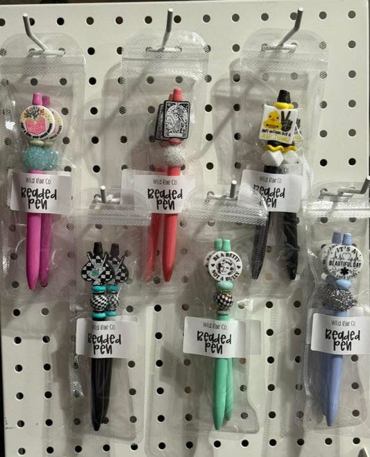 BEADED PEN