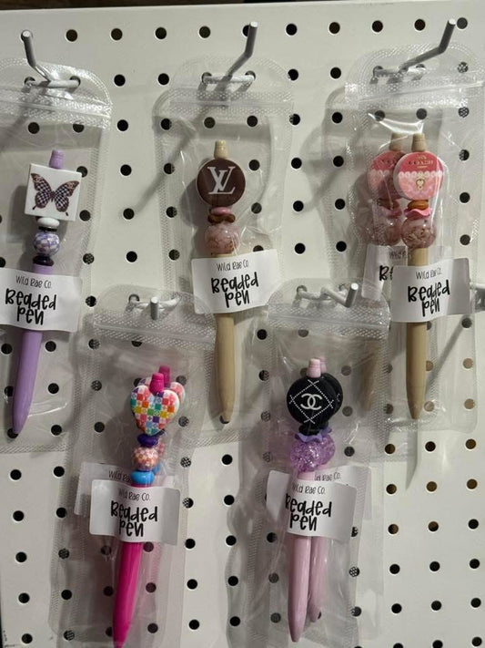 BEADED PEN
