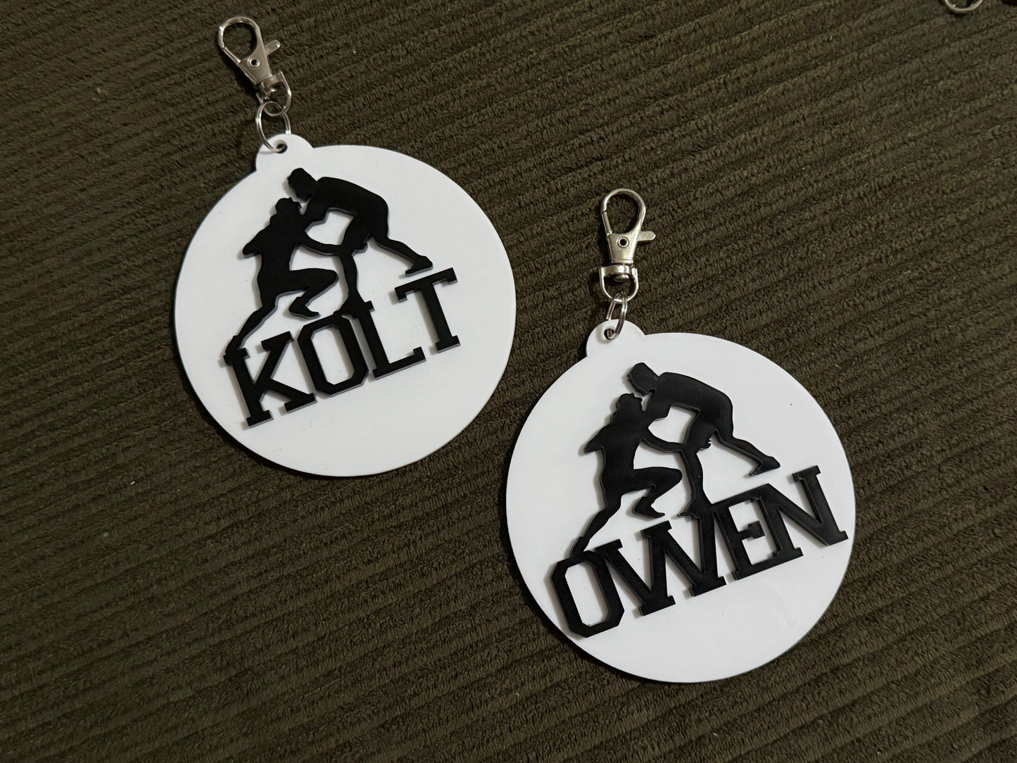 CUSTOM SPORTS BAG TAG