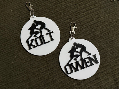 CUSTOM SPORTS BAG TAG