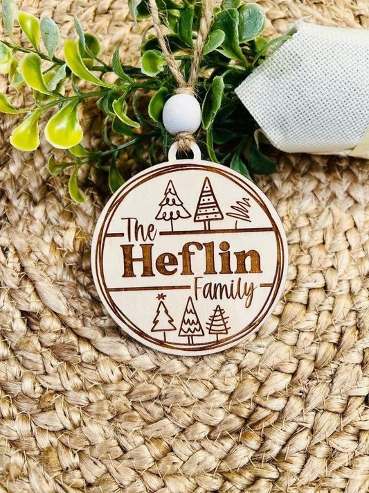 FAMILY CHRISTMAS ORNAMENTS | CLOSES SUNDAYS