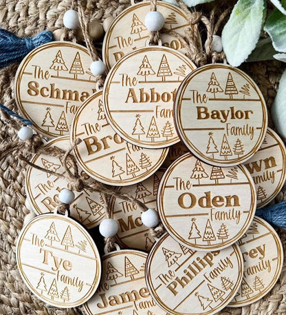 FAMILY CHRISTMAS ORNAMENTS | CLOSES SUNDAYS
