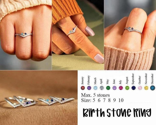PERSONALIZED BIRTHSTONE RINGS | CLOSING EVERY SUNDAY