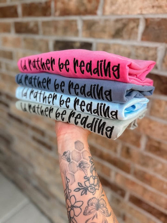 I'd Rather Be_____ Bubble Saying Tee | Weekly Sunday Closing | TAT 35 Business Days