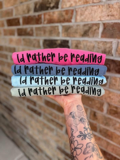 I'd Rather Be_____ Bubble Saying Tee | Weekly Sunday Closing | TAT 35 Business Days