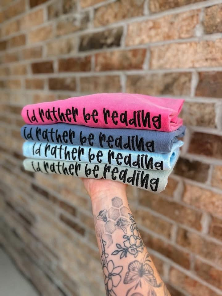 I'd Rather Be_____ Bubble Saying Tee | Weekly Sunday Closing | TAT 35 Business Days