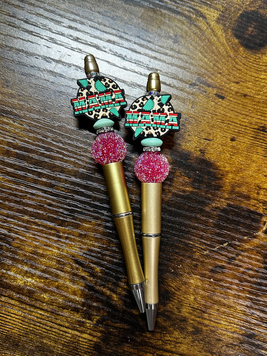 Western Mama Beaded Pen