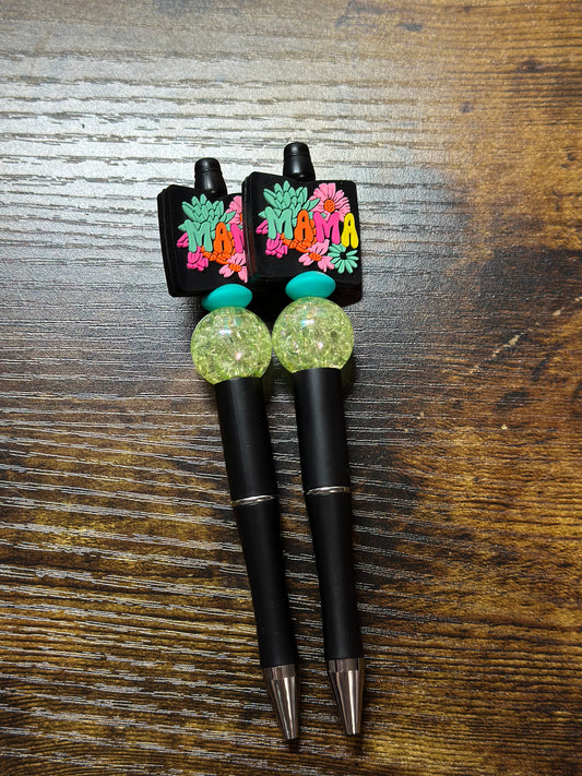 Floral Mama Beaded Pen