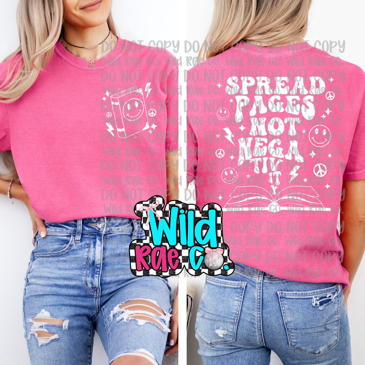 Spread Pages Not Negativity