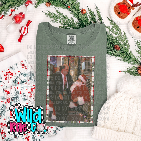 Office Christmas Polaroid