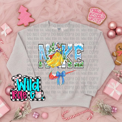 Swoosh Snow Christmas