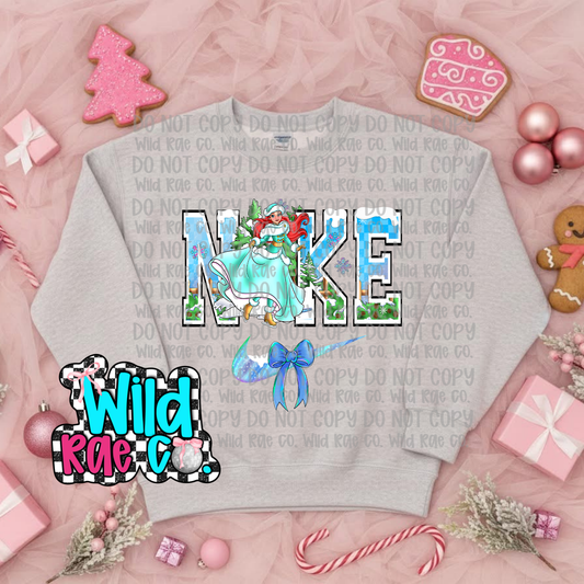 Swoosh Mermaid Christmas