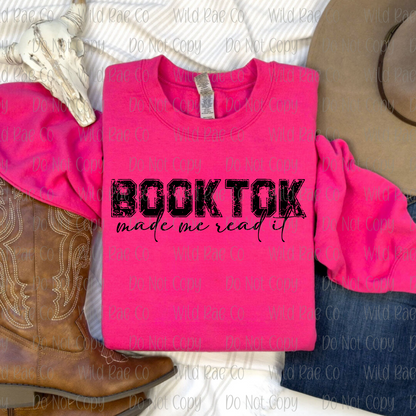 BOOK TOK MADE ME