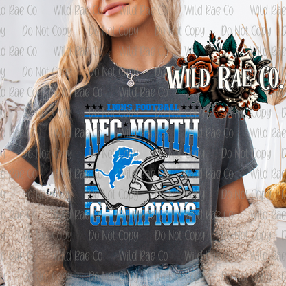 DETROIT; NFC NORTH CHAMPS LION